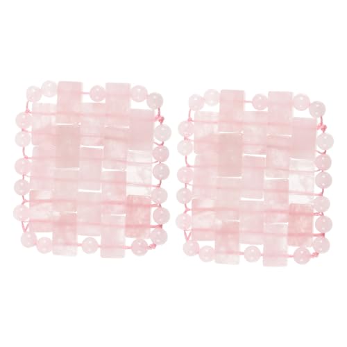 Masque yeux en cristal de quartz naturel relaxant FRCOLOR pour le soin du visage