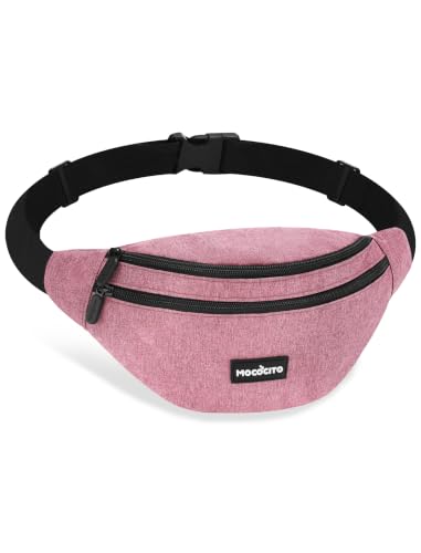 Riñonera Hombre Mujer, Riñonera Impermeable Bolso de Cintura Deportiva con Cinturón Ajustable, Bolsos Bandolera para Entrenamiento, Viaje, Casual, Correr, Senderismo, Moto