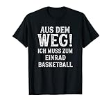 Einradbasketball TShirt Spruch Lustig Hobby Einradbasketball T-Shirt