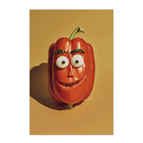 Affiches vintage et posters de légumes pour décoration murale BVNMT