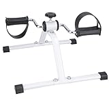 Mini Pedaltrainer 48×41×30cm Arm- und Beintrainer für Zuhause, faltbares Heimtrainer Fitnessgerät für Büro, Wohnzimmer und Gym