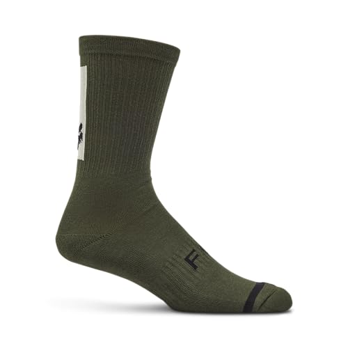 Chaussettes Fox 8 Defend olive green L/XL équipement de protection VTT