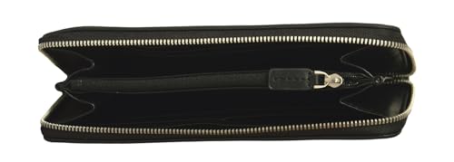 Portefeuille noir Calvin Klein et son porte-clés d'exception, coffret maroquinerie femme