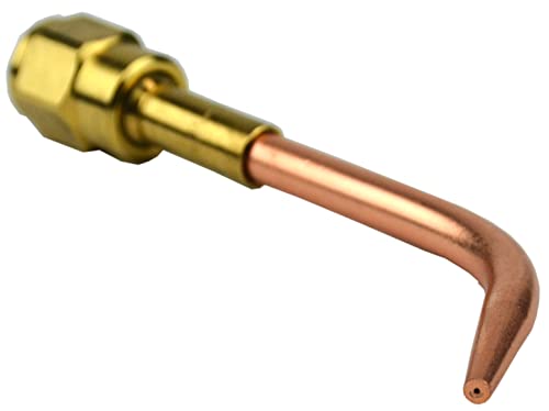 Hot Max 24077 Medium Duty Victor Style Gas Heating Tip/Nozzle for Oxy-Acetylene, Size 00 (00-W-1)
