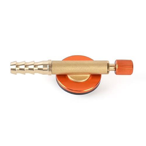 Alnicov Universal-Messing-Herdbrenner-Umschaltventil, Sicherheits-Herdschalter-Adapter für Outdoor-Camping