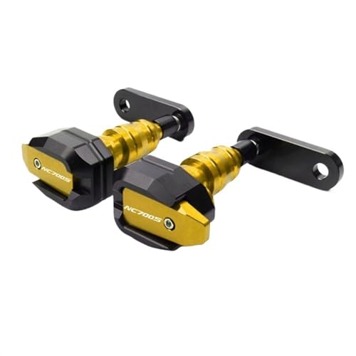 �I�[�g�o�C CNC �����ی�t���[���X���C�_�[�t�F�A�����O�K�[�h�N���b�V���p�b�h�v���e�N�^�[ �̂��߂� NC700X NC700S 2012-2013 ���[�^�[�T�C�N�������h�~�t���[��(5 NC700S)