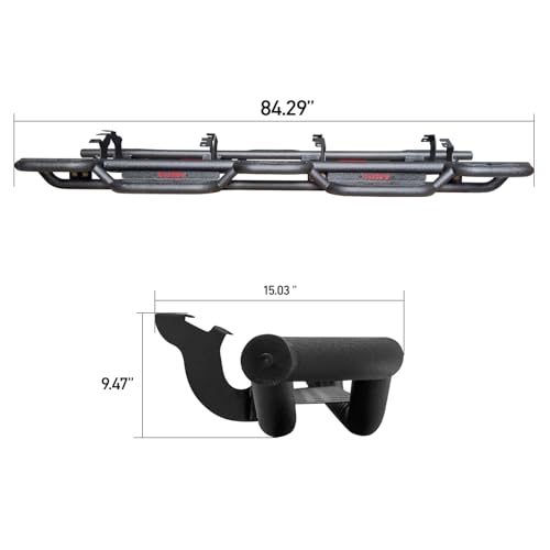 Barras de estribo laterales para Toyota Tundra Crewmax 2022-2025 miniatura 5