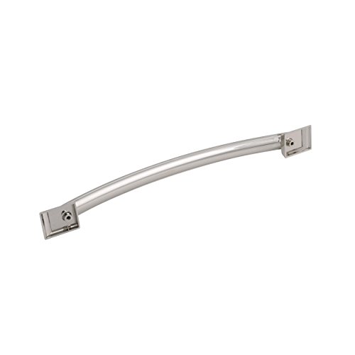 Image of Amerock | Appliance Pull | Polished Nickel | 12 inch (305 mm) Center to Center | Candler | 1 Pack | Drawer Pull | Drawer Handle | Cabinet Hardware