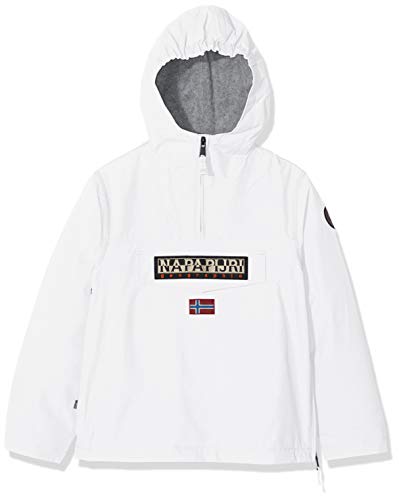 Napapijri Rainforest Winter Jacke Chaqueta, Blanco (Bright White 002), 98 (Talla del fabricante: 04) para Niños