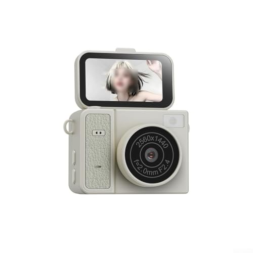 Appareil photo numérique CCD pour vlogs de voyage et selfies réussis avec son écran rabattable