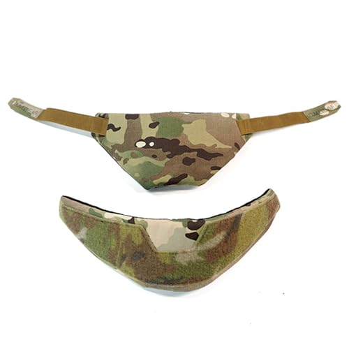 DMGEAR Tactical Neck Protector for Tactical Vest Adjustable Neck Guards Universal Neck Collar for JPC CPC AVS Vest (MC)