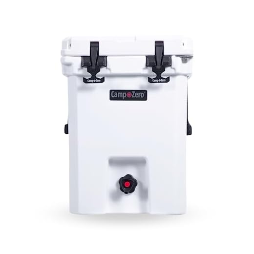 CAMP-ZERO 20L Drink Cooler with 2 Molded-in Beverage Holders