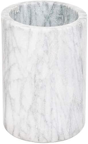 Kota Japan White Marble Stone Wine and Champagne Bottle Chiller Cooler - 7" X 5" | Elegant Kitchen Utensil Holder | Must Have Wine Chiller for Your Home | Impress Your Guests at Next Party or Event!
