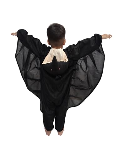 Image of BookMyCostume Crow Bird Kids Fancy Dress Costume 5-6 years