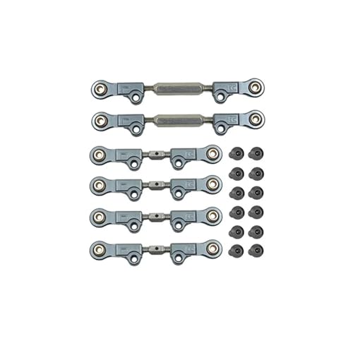 Biellette direction métal RC Meijiaxin P12240 : alliage premium pour modèle 1/12