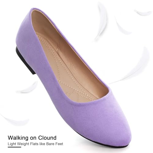 Image of SAILING LU Casual Shoes for Women Dressy Ballet Flats | Comfort Fit, Work Shoes,Casual for Women, Slip-Ons Loafers