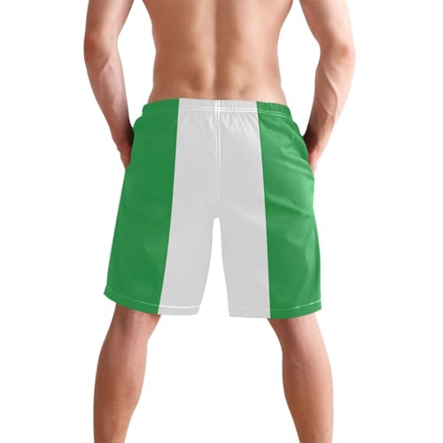 Short de bain Nigeria premium doublé de haute qualité pour homme