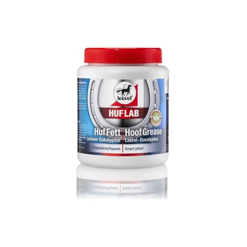 Leovet Huflab Huf Fett | 750 ml | Hufpflege für Pferde | Mit Lorbeer & Eukalyptus
