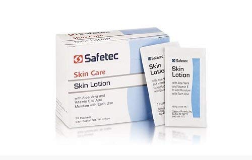 Skin Care 25-Packets Skin Lotion with Aloe Vera & Vitamin E