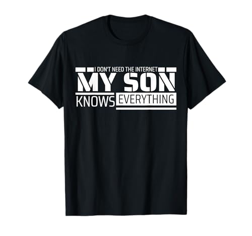 Funny Dad Shirt From Son Men Funny Fathers Day Dad T-Shirt
