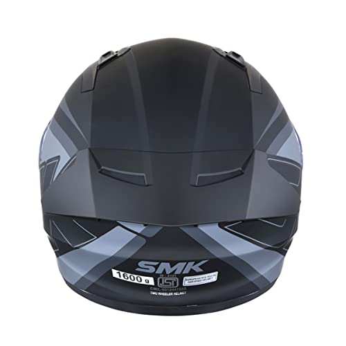SMK Stellar Sports Stage Full FACE Helmet with PINLOCK Fited (MA262)-M