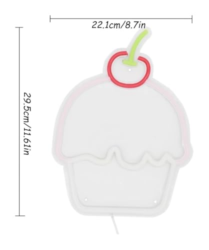 Enseigne lumineuse néon cupcake idée cadeau originale et tendance - 3