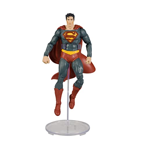 DC DIRECT - 3IN FIGURE WITH COMIC WV1 - SUPERMAN (REBIRTH), Multicolor, 7 inches - Image 4