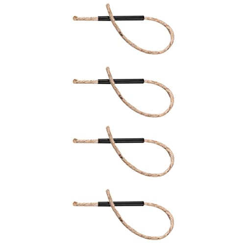 BESPORTBLE 4 Juegos De Mechas De Supervivencia Con Cuerdas Para Iniciar Y Mango De Aleación De Aluminio Para Uso En Exteriores