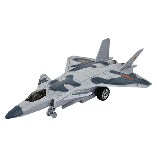 Image of Toys Uncle Diecast Aeroplane Scale Model, (1:400 Fighter Aeroplane with Light and Sound (Type 10))