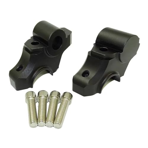 Elevadores de manillar para MT-09 y FZ-09 2013-2020 soportes de aluminio negro