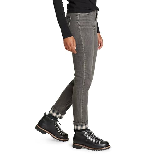 Jean Boyfriend Eddie Bauer doublé flanelle femme contre le froid - 3