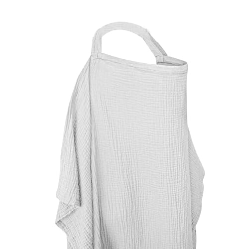 de lactancia: poncho de alimentación para bebés transpirable, chal de lactanciade algodón, accesorio de lactanciamanos libres | lactanciamaterna del bebé Cobertura para parques Hospitales Via