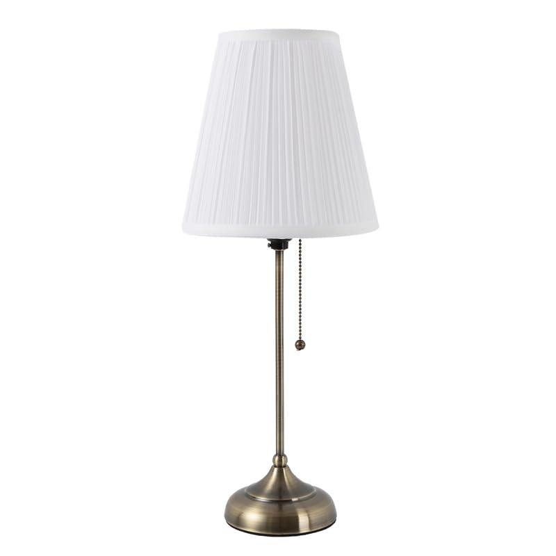 KATGROCHIR Bedside Table Lamp,Decorative Desk Lamp Retro Lighting Decoration European Style for Bedrooms Office College Dorm Dinning Room White
