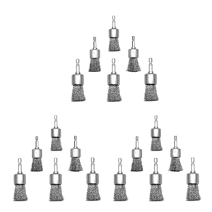Greohnmpaw 18er-Pack Drahtbürsten 7501 Modell