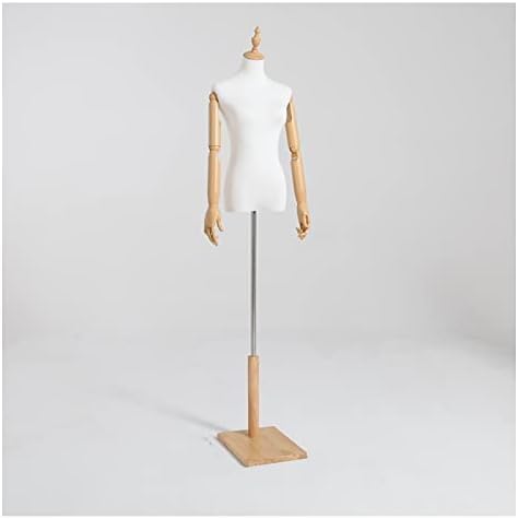 Torso Mannequin Stand, Female Mannequin Torso Dress Form, Height Adjustable Half Body Woman Model for Shop Window Clothing Display, 6 Styles
