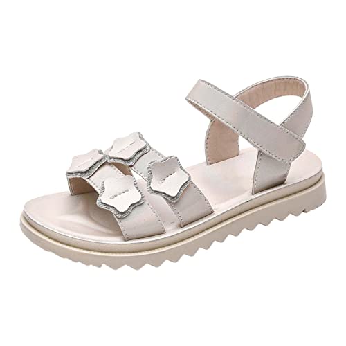 Girls Sandals Toddler Girls Sandals Summer Outdoor Closed Toe Soft Rubber Sole Beach Water Sandals for Girls Age