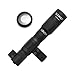 Z-BOLTÂ® Blazer Gen 3 LEP White Light Flashlight & Beam Diffuser (Black) with Rail Clamp Mount & Scout Light Head - Dual Fuel - DS00 Type Tailcap