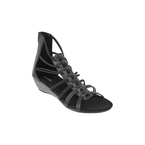 Image of Mochi Women Synthetic Leather Gladiator