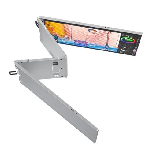 Image of VSDISPLAY 14'' Triple Laptop Screen Extender 1920x1200 IPS Portable Display Dual Monitor with Mini H /D USB-C Plug and Play for 13.3''-16'' Laptops