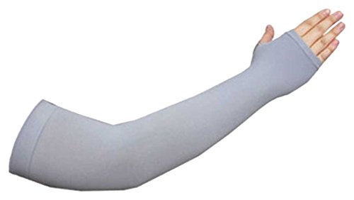GAcompany GAP-02 Uv Protection Hand Cover Arm Sleeves Sports Driving Golf Cooling Cool Cover Sun, Gray