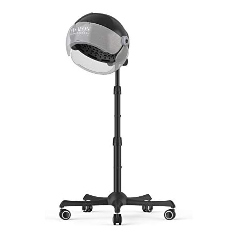 TASALON Ionic Hooded Dryer - 1875W Bonnet Hair Dryer - Sit Under Hair Dryer for Home and Salon - Professional Hair Dryer Hood with 3 Temperature Settings - Standing Hair Dryer - Portable Hair Dryer Cover