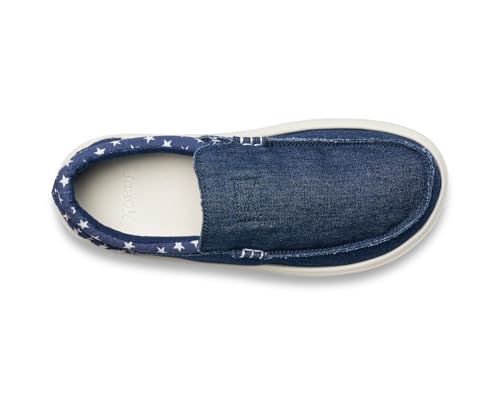 Image of Sanuk Mens Chiba Loafers for Men | Mens Shoes | Slip On Shoes for Men | Men's Slip-on Loafers | Comfort Foam Footbed