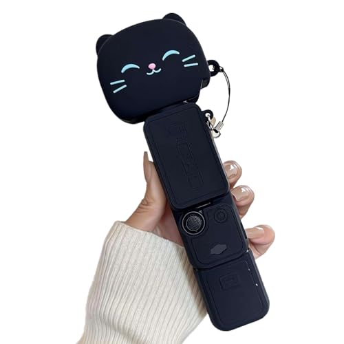 DIANX For DJI Osmo Pocket 4 �Ή� �ی�J�o�[ �Z�b�g �V���R���P�[�X �S���ʂ���ی� �h�o �ϏՌ� ���M�݌v ����~�� �����h�~ ���s��ۊǂɍœK for Osmo Pocket 4�p �A�N�Z�T���[ (�� �ی�J�o�[)