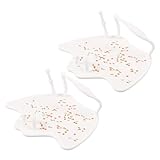 balacoo Webbed Swim Gloves Adjustable Silicone Swimming Training Gloves for Adults and Boy Girl Durable Aquatic for Enhanced Stroke Technique and Snorkeling White