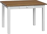  k koma Esstisch Küchentisch Kiefer Tisch massiv Restaurant MIT SCHUBLADE Hersteller NEU Eiche (70 x 110)