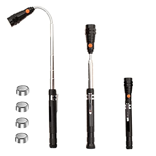 Torcia 3LED Magnetica Retrattile, Strumento di