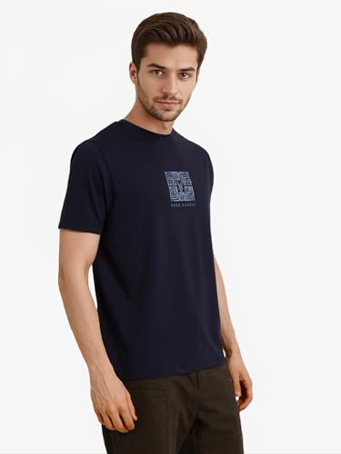 Image of Rare Rabbit Regular fit Logo Print t-Shirt