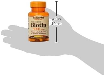 Sundown, Biotin 5000 Mcg Capsules, 60 ct