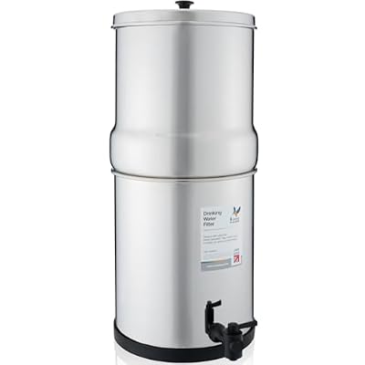 British Berkefeld Doulton 3.17 Gallon W9361137 Countertop Gravity-Fed Water Filtration System Using Ultra Sterasyl Ceramic Filter Candles