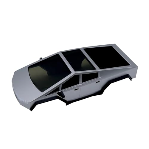 For TRX4M For Bronco For Defender 1/18 �n�[�h�{�f�B �s�b�N�A�b�v�p �{�f�B�V�F�� RC�N���[���[ 155mm 6.10�C���` �V���[�V �A�b�v�O���[�h�p�[�c RC���f���p�[�c(Gray 1)